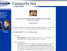 Tablet Screenshot of connectto.net